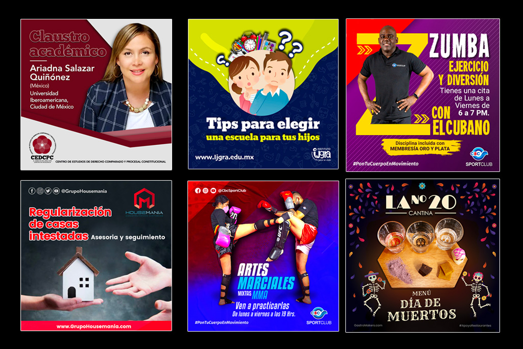 Diseño de posteo para marketing digital