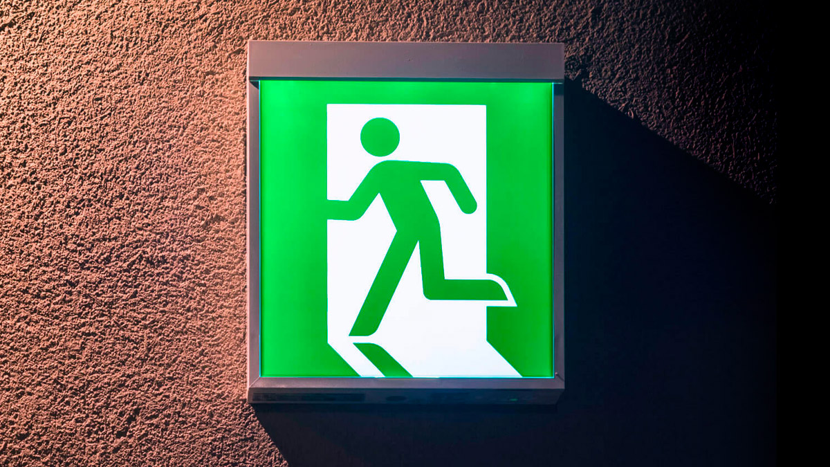 Señalética de seguridad en edificios